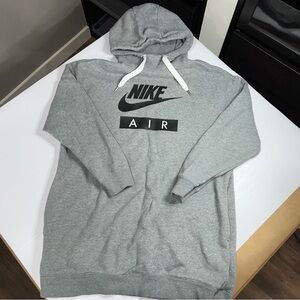 Nike Air Women’s Small Hooded Dress Grey